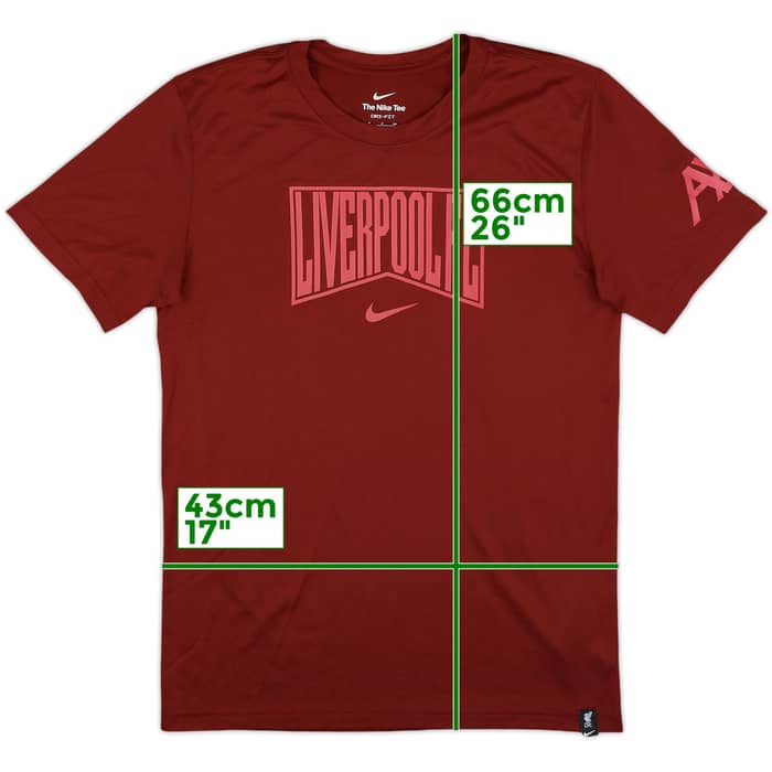 2022-23 Liverpool Graphic Tee - 10/10 - (S)