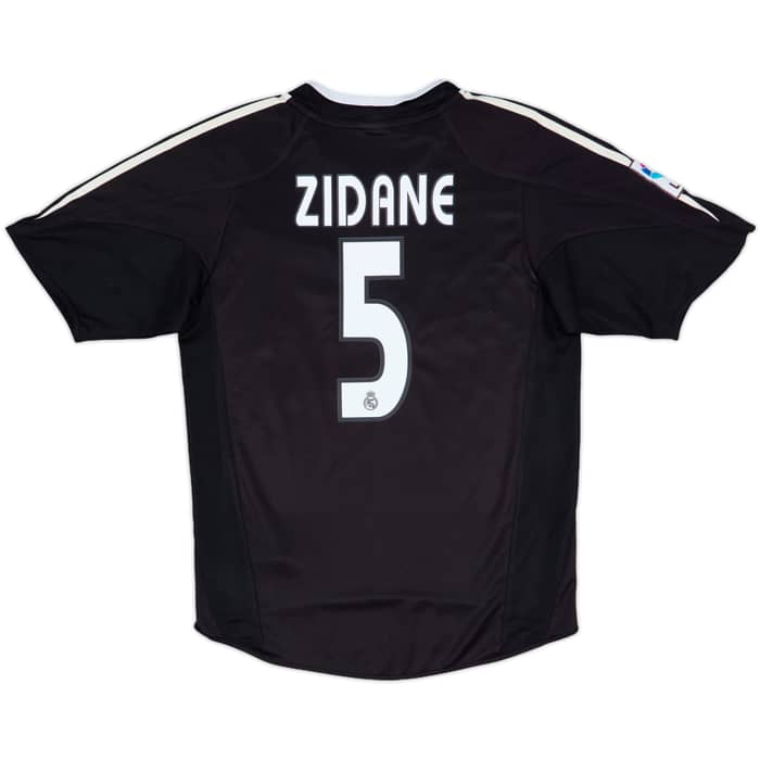 2004-05 Real Madrid Away Shirt Zidane #5 - 9/10 - (S)