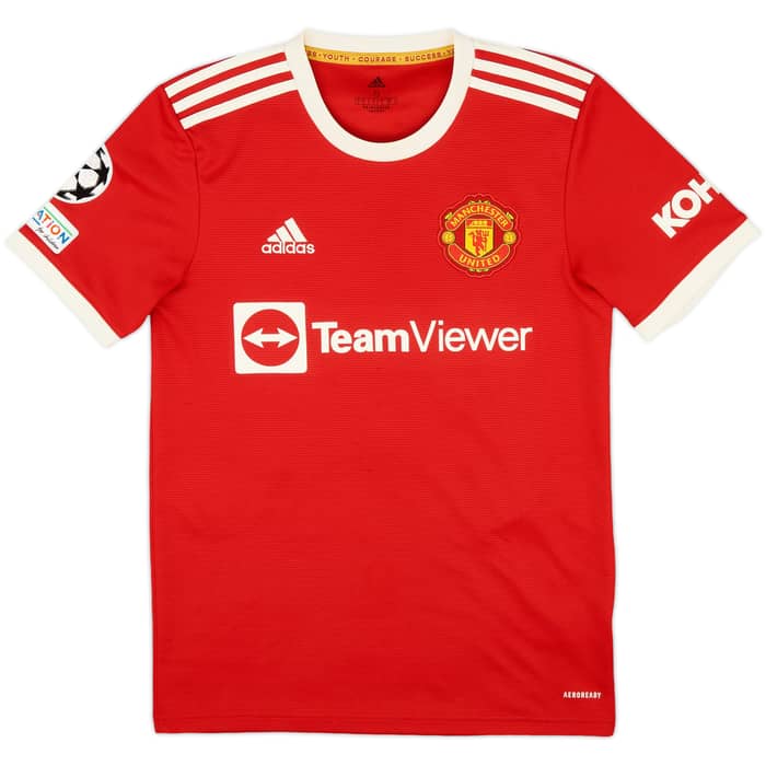 2021-22 Manchester United Home Shirt Sancho #25 - 7/10 - (S)
