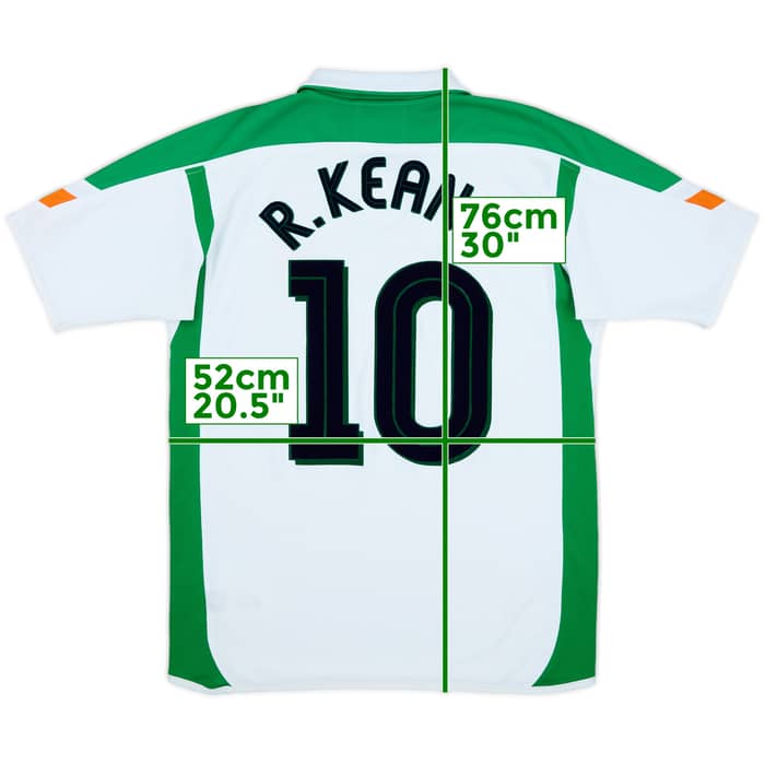 2003-05 Ireland Away Shirt R.Keane #10 - 6/10 - (M)