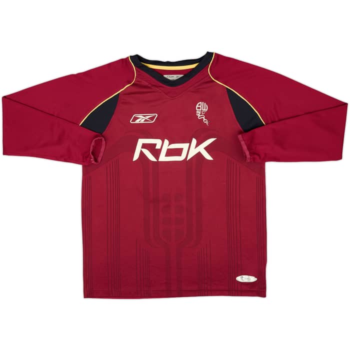 2006-08 Bolton Away L/S Shirt Anelka #39 - 7/10 - (L)
