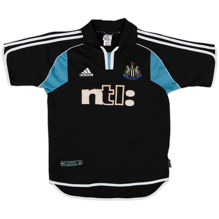 2000-01 Newcastle Away Shirt Shearer #9 - 7/10 - (S)