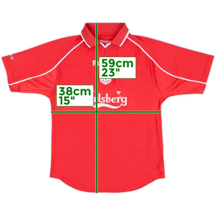 2000-02 Liverpool Home Shirt - 7/10 - (L.Boys)