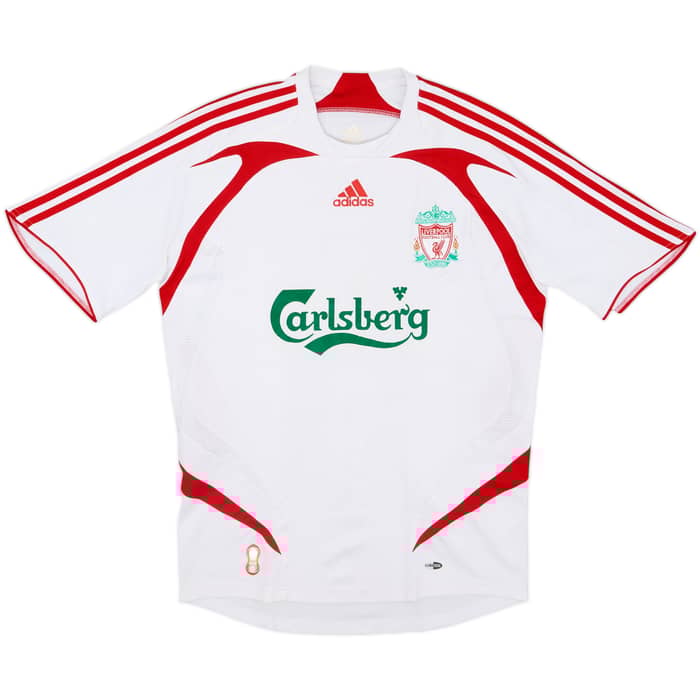 2007-08 Liverpool Away Shirt Gerrard #8 - 7/10 - (S)