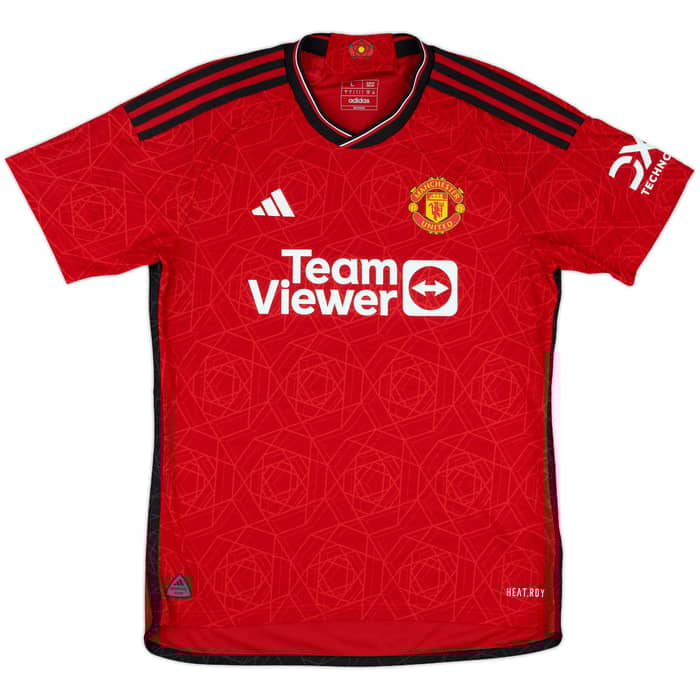 2023-24 Manchester United Authentic Home Shirt Amad #16 - 10/10 - (L)