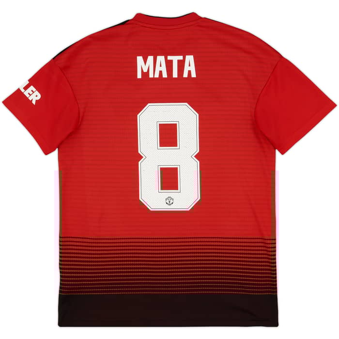 2018-19 Manchester United Home Shirt Mata #8 - 7/10 - (M)