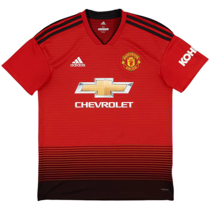 2018-19 Manchester United Home Shirt Mata #8 - 7/10 - (M)