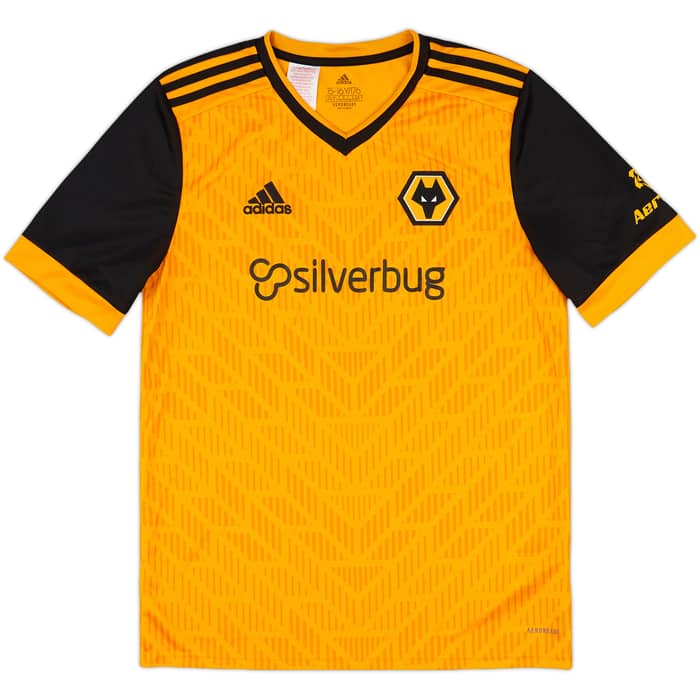 2020-21 Wolves Home Shirt - 7/10 - (XL.Boys)