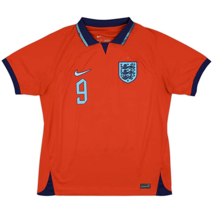 2022-23 England Away Shirt Kane #9 - 10/10 - (L)