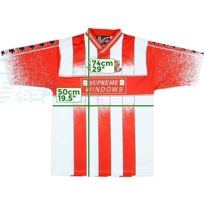 2001-02 Lincoln City Women's Match Issue Home Shirt #4