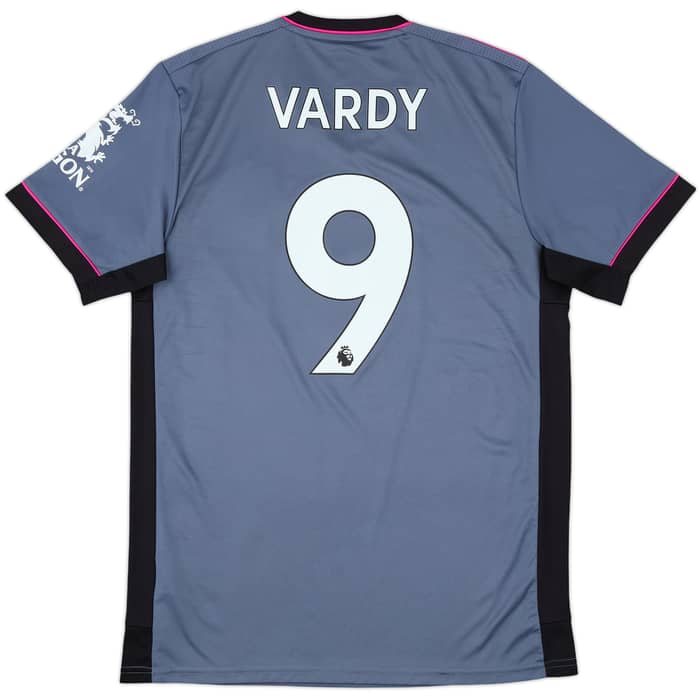 2021-22 Leicester Third Shirt Vardy #9 - 9/10 - (M)