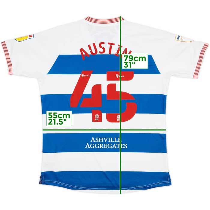2020-21 QPR Home Shirt Austin #45 - 9/10 - (XL)
