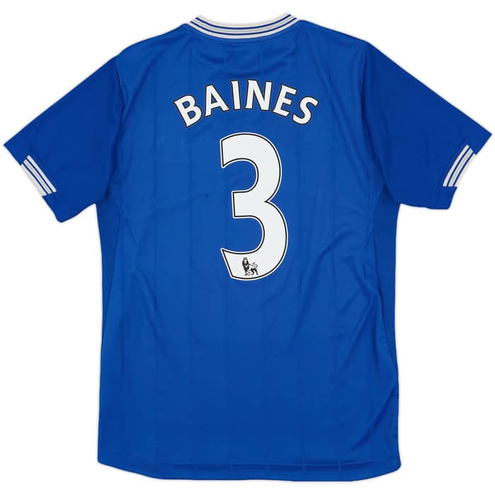 2009-10 Everton Home Shirt Baines #3 - 5/10 - (M)