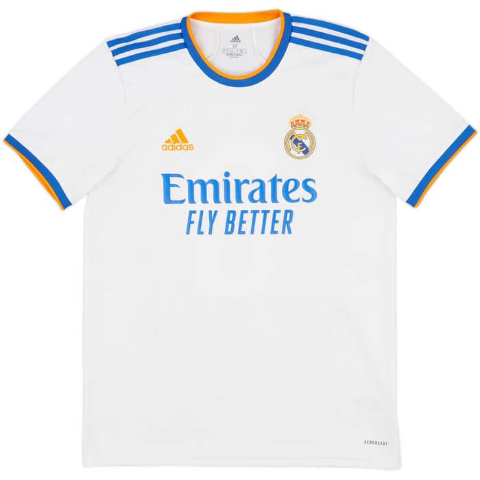 2021-22 Real Madrid Home Shirt Kroos #8 - 7/10 - (M)