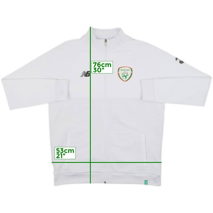 2018-19 Ireland New Balance Track Jacket - 8/10 - (XL)