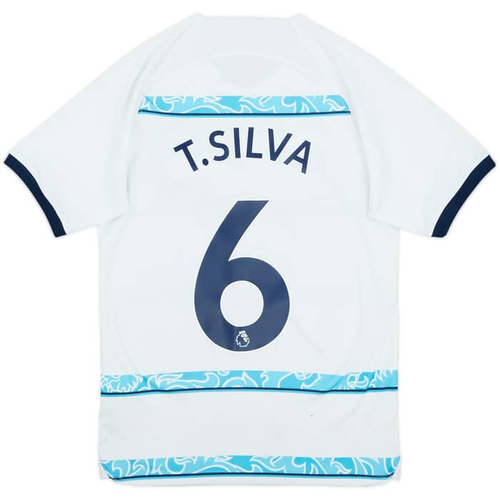 2022-23 Chelsea Away Shirt T.Silva #6 - 7/10 - (S)