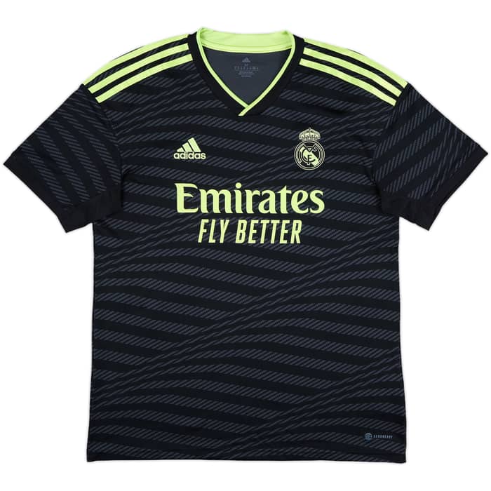 2022-23 Real Madrid Third Shirt Benzema #9 - 10/10 - (M)