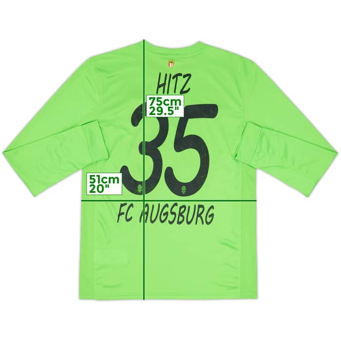 2015-16 Augsburg GK Shirt Hitz #35 - 5/10 - (M)