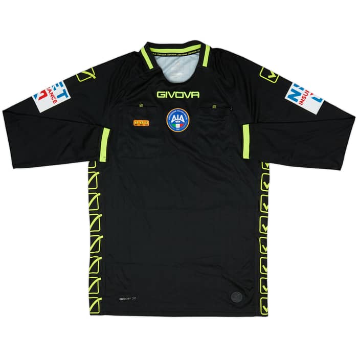 2023-24 Italy Givova Referee L/S Shirt - 9/10 - (L)