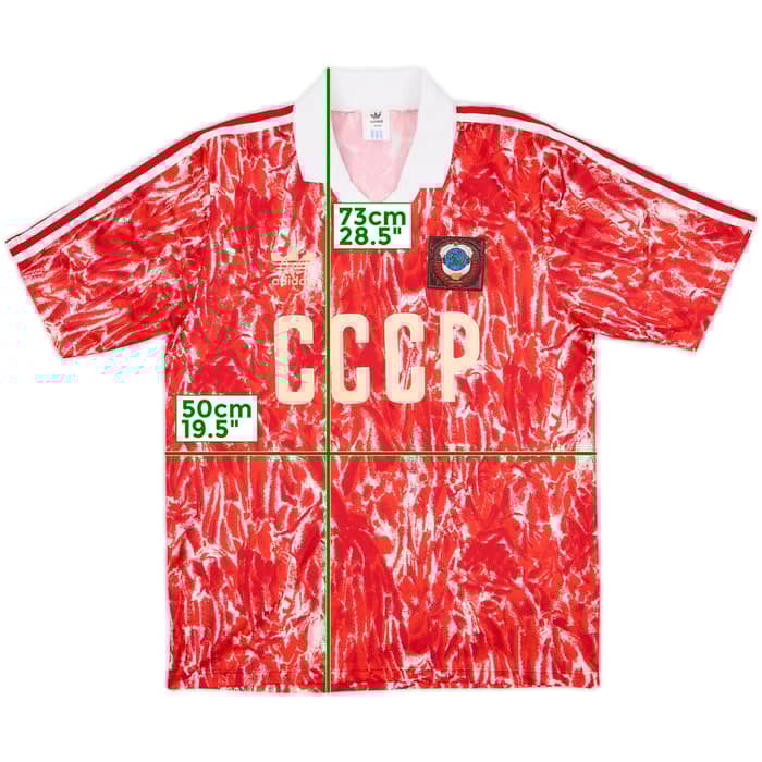 1989-91 Soviet Union Home Shirt - 8/10 - (M)