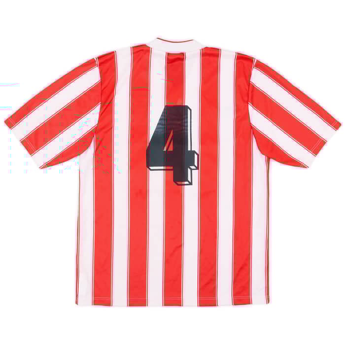 1990-91 Exeter City Match Issue Home Shirt #4