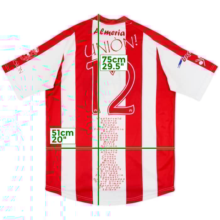 2006-07 Almeria Special Shirt #12 - 6/10 - (M)