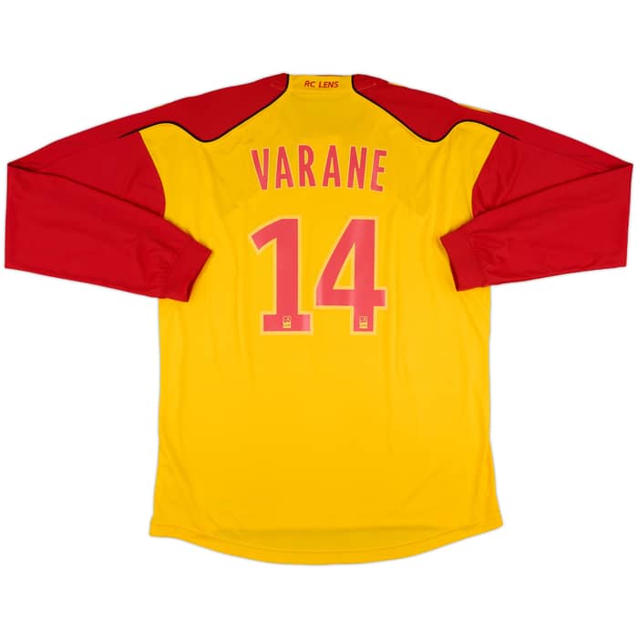 2010-11 Lens Home L/S Shirt Varane #14 - 9/10 - (XL)