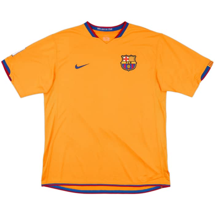 2006-08 Barcelona Away Shirt Messi #19 - 8/10 - (L)