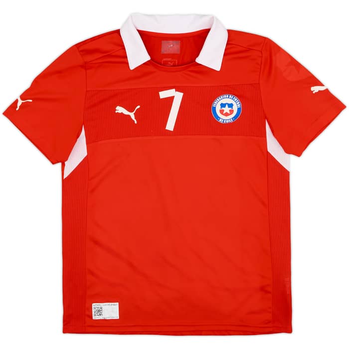 2012-14 Chile Home Shirt Alexis #7 - 7/10 - (M)