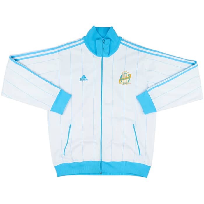 2009-10 Olympique Marseille adidas Track Jacket - 6/10 - (XL)