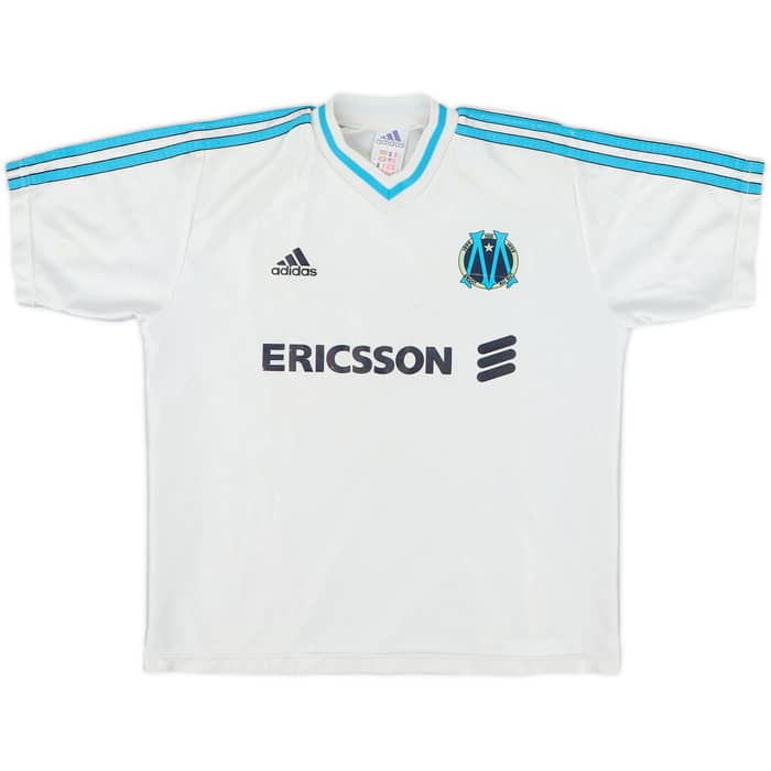 1998-99 Olympique Marseille Home Shirt - 5/10 - (M.Boys)