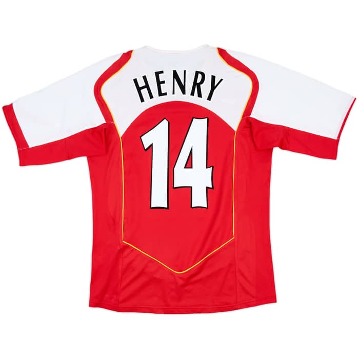 2004-05 Arsenal Home Shirt Henry #14 - 9/10 - (M)