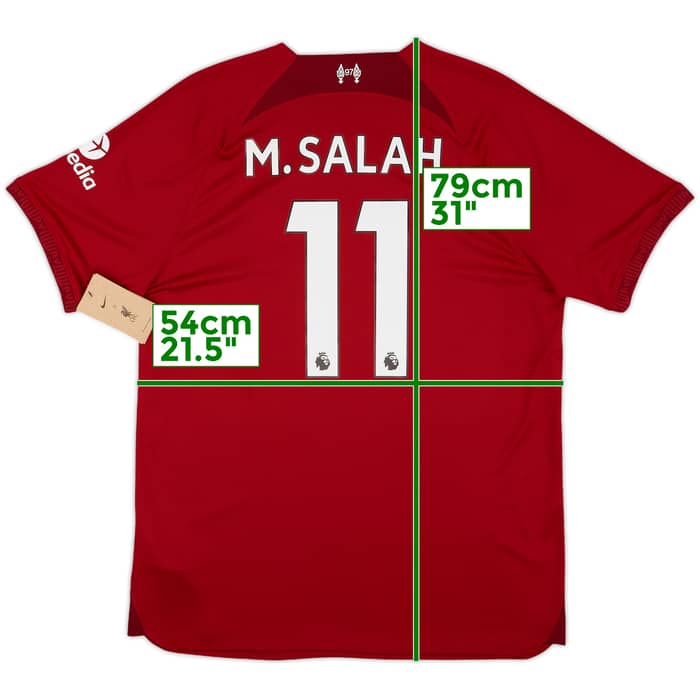 2022-23 Liverpool Home Shirt M.Salah #11 (L)