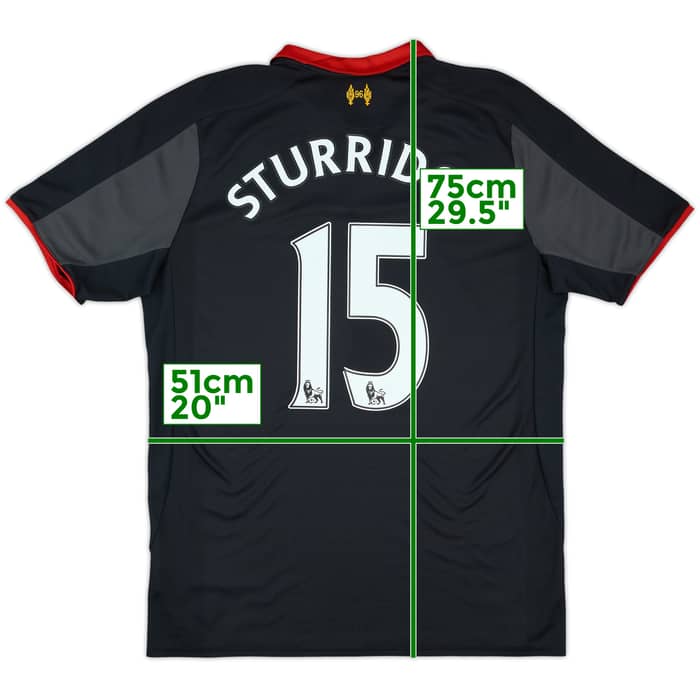 2014-15 Liverpool Third Shirt Sturridge #15 - 8/10 - (M)