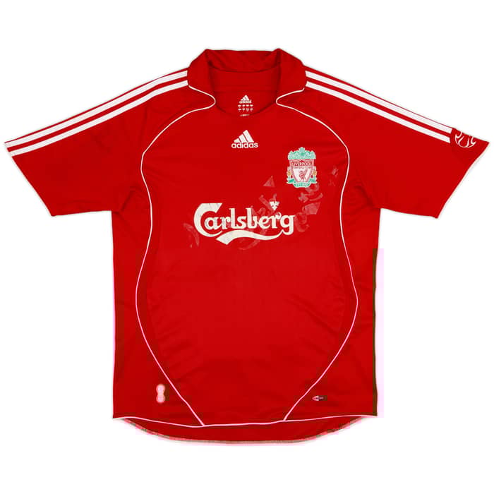 2006-08 Liverpool Home Shirt M Gonzalez #11 - 4/10 - (L)
