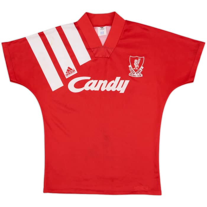 1992-93 Liverpool Centenary Home Shirt - 8/10 - (S)
