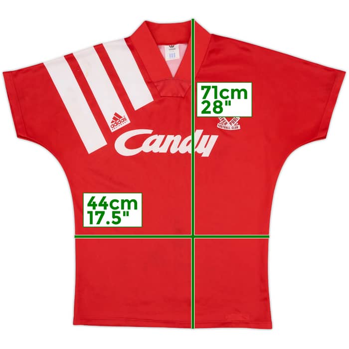 1992-93 Liverpool Centenary Home Shirt - 8/10 - (S)