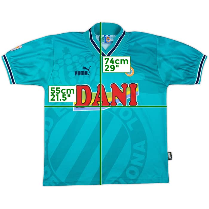 1996-97 Espanyol Away Shirt - 8/10 - (M)