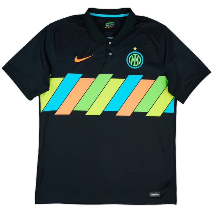 2021-22 Inter Milan Third Shirt - 10/10 - (L)