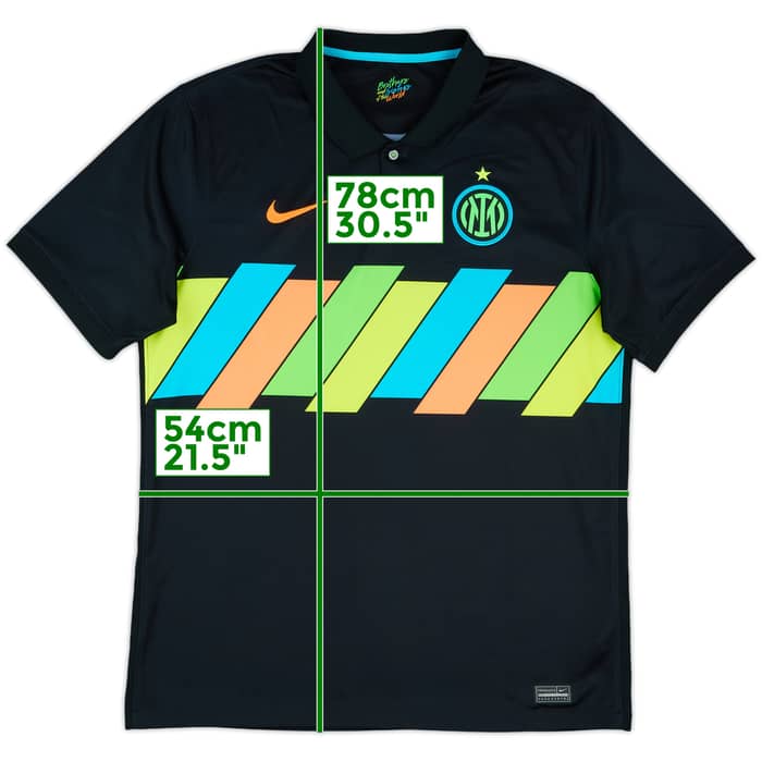 2021-22 Inter Milan Third Shirt - 10/10 - (L)