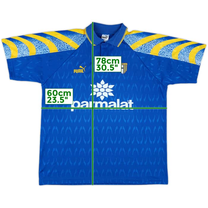 1995-97 Parma Away Shirt #11 - 7/10 - (L)