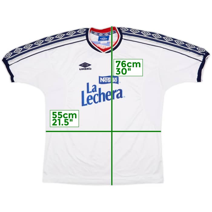 1999 LDU Quito Home Shirt - 9/10 - (XL)