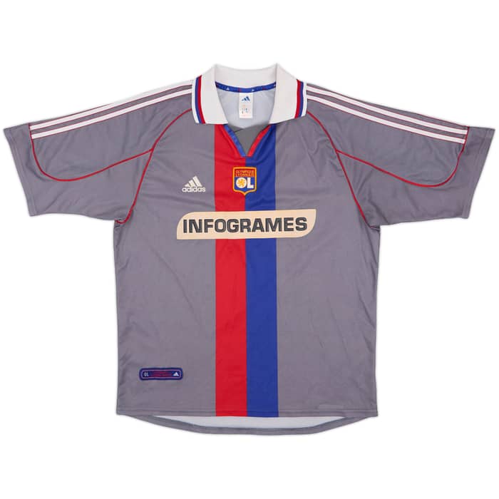 2000-01 Lyon Away Shirt - 8/10 - (L)