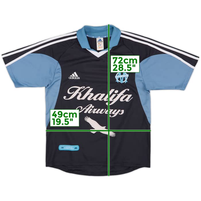 2001-02 Olympique Marseille Away Shirt - 8/10 - (S)