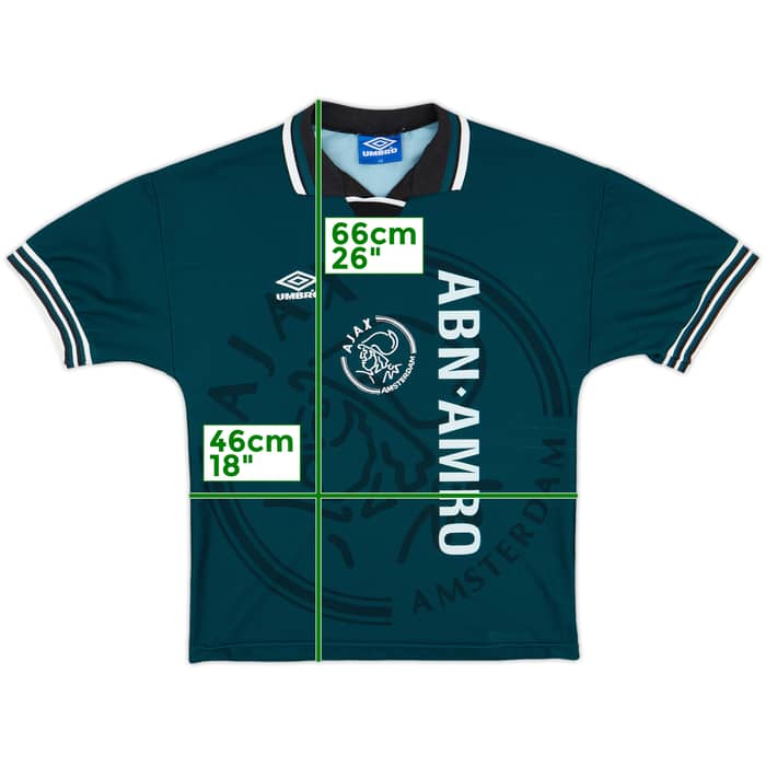 1995-96 Ajax Away Shirt - 8/10 - (XS)