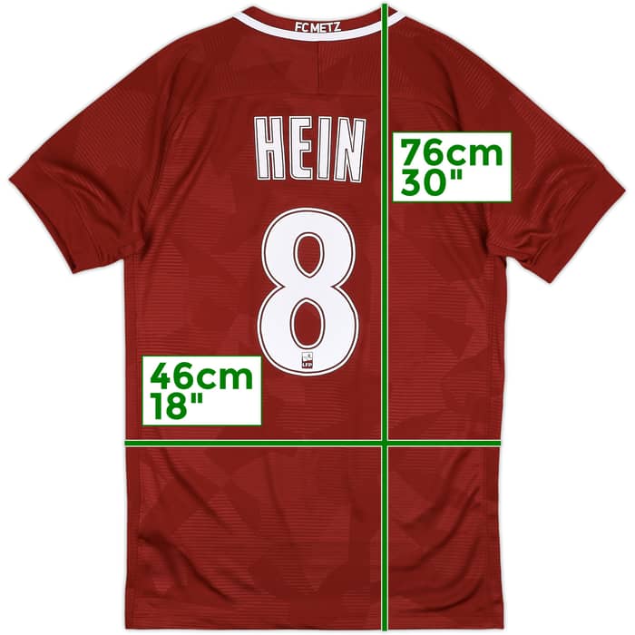 2018-19 Metz Home Shirt Hein #8 - 9/10 - (S)