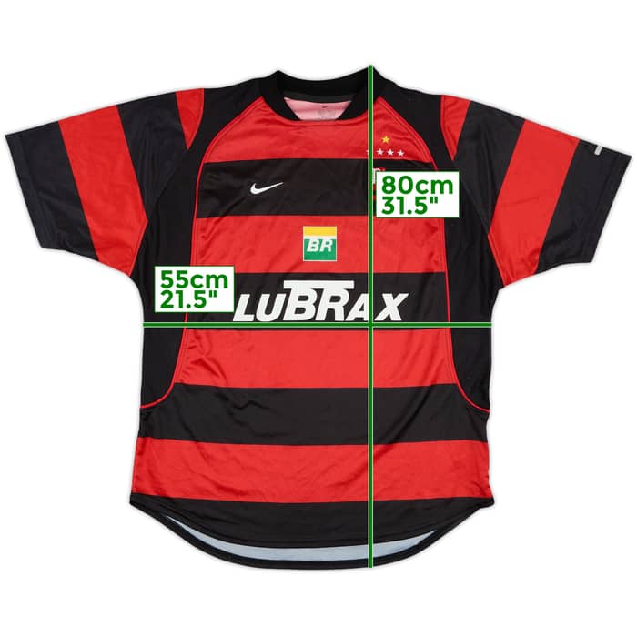 2002-03 Flamengo Home Shirt - 9/10 - (L)