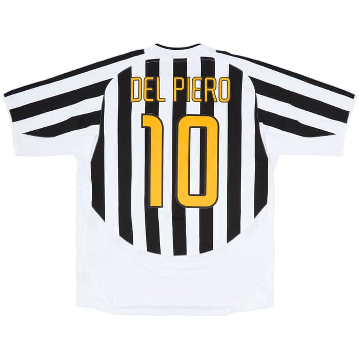2003-04 Juventus Home Shirt & Shorts Del Piero #10 - 8/10 - (XL)