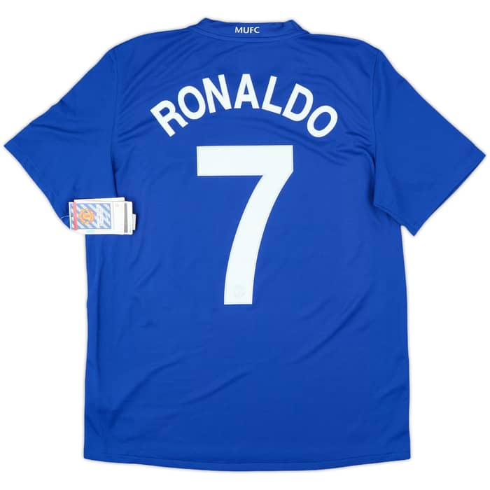 2008-09 Manchester United Third Shirt Ronaldo #7 (M)