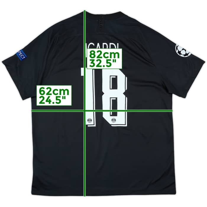 2019-20 Paris Saint-Germain Fourth Shirt Icardi #18 - 8/10 - (XXL)